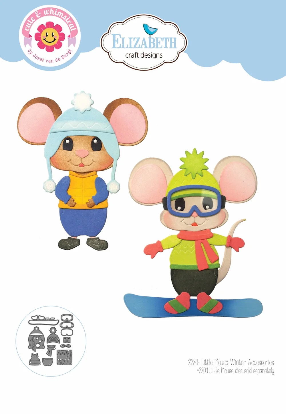 Elizabeth - Dies - Little Mouse Winter Accessories