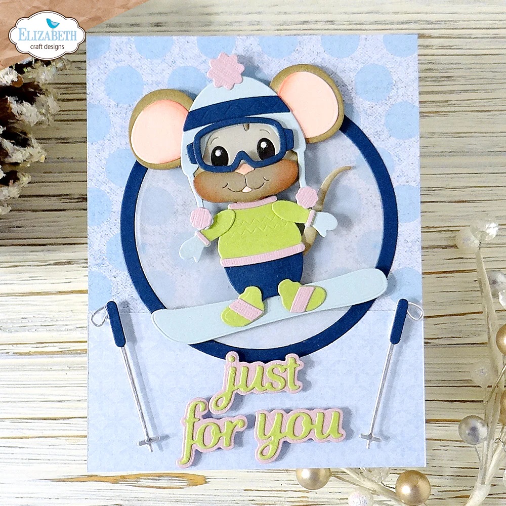 Elizabeth - Dies - Little Mouse Winter Accessories - 3