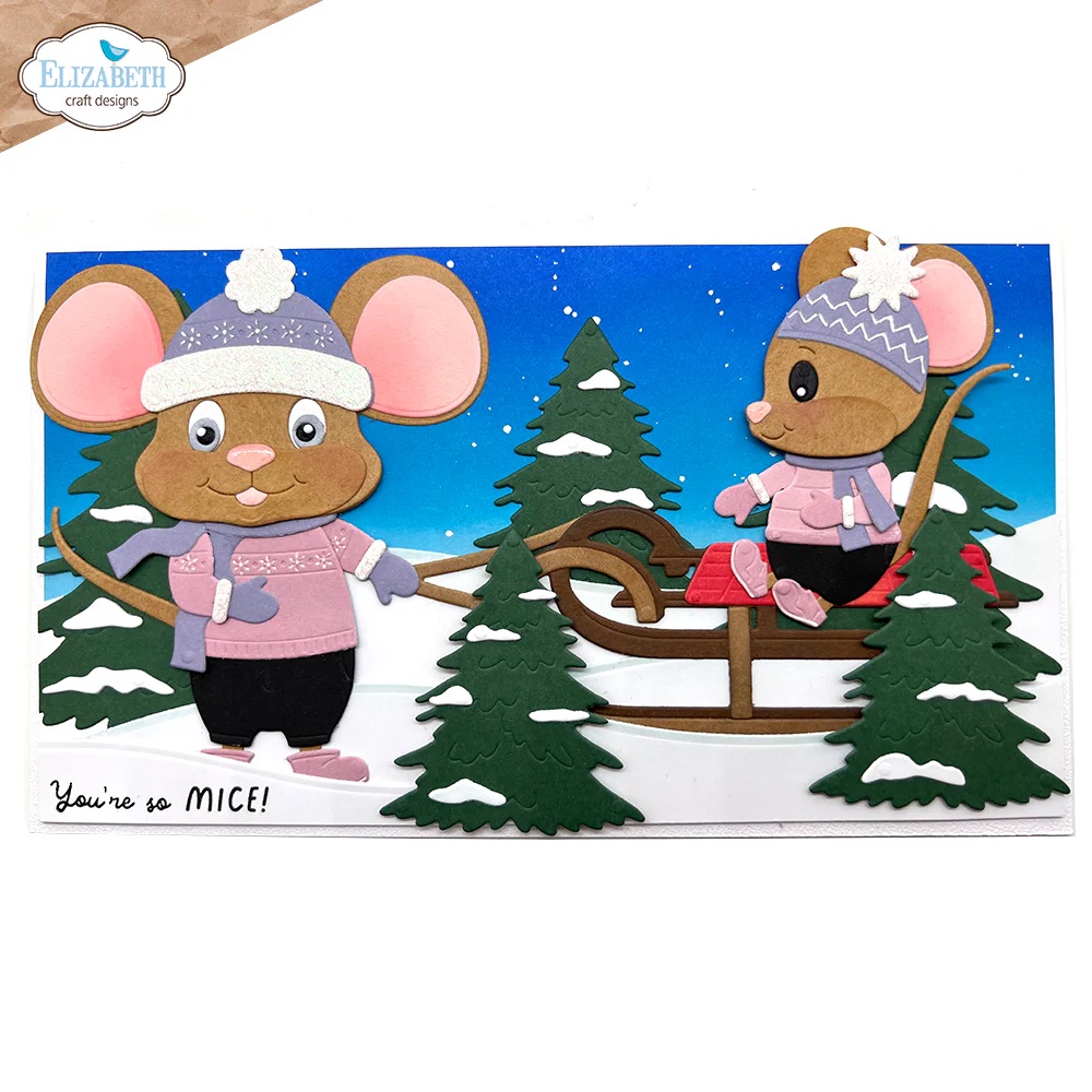Elizabeth - Dies - Winter Scenery Accessories - 3