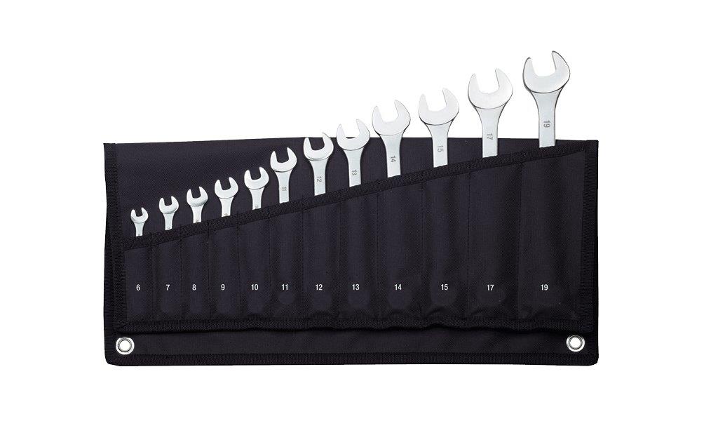 Proxxon SlimLine-combination spanner set for metric sizes (12-piece)