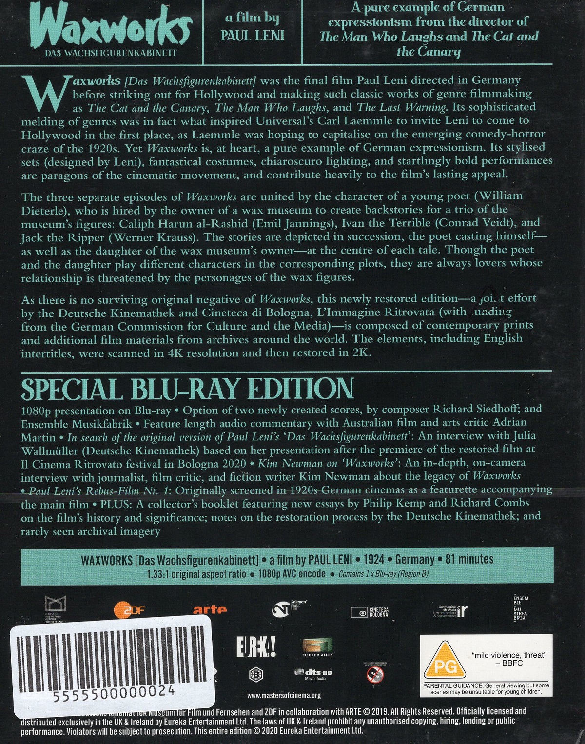 Waxworks (Limited Edition) (ej svensk text) (Blu-ray) - 2