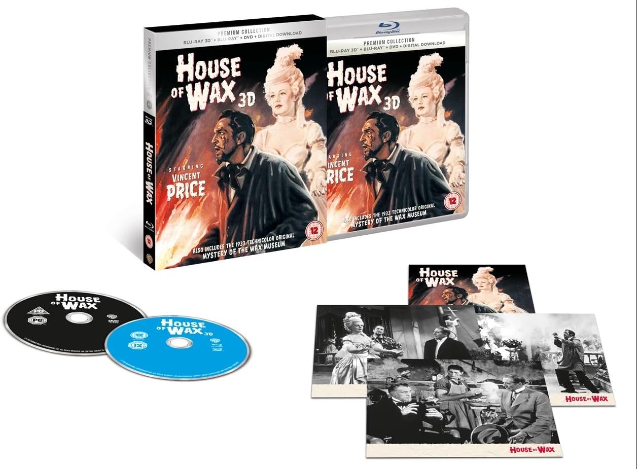 House of Wax (Premium Collection) (ej svensk text) (Blu-ray 3D + Blu-ray + DVD) - 3