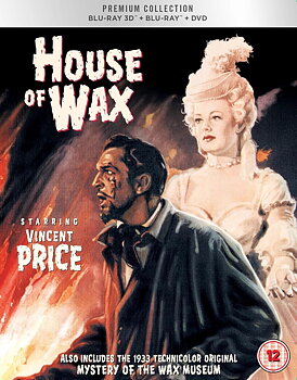 House of Wax (Premium Collection) (ej svensk text) (Blu-ray 3D + Blu-ray + DVD)