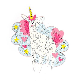Pussel Unicorn Magic Enhörning
