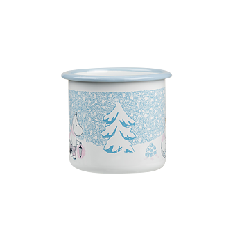 Mumin emaljmugg 3,7 dl - Let it snow
