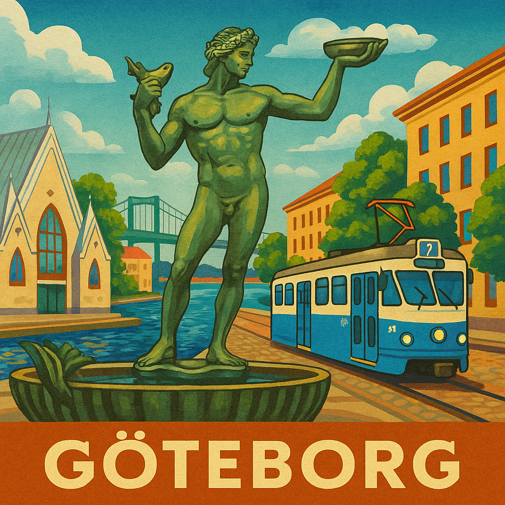 Geschirrtuch - Göteborg