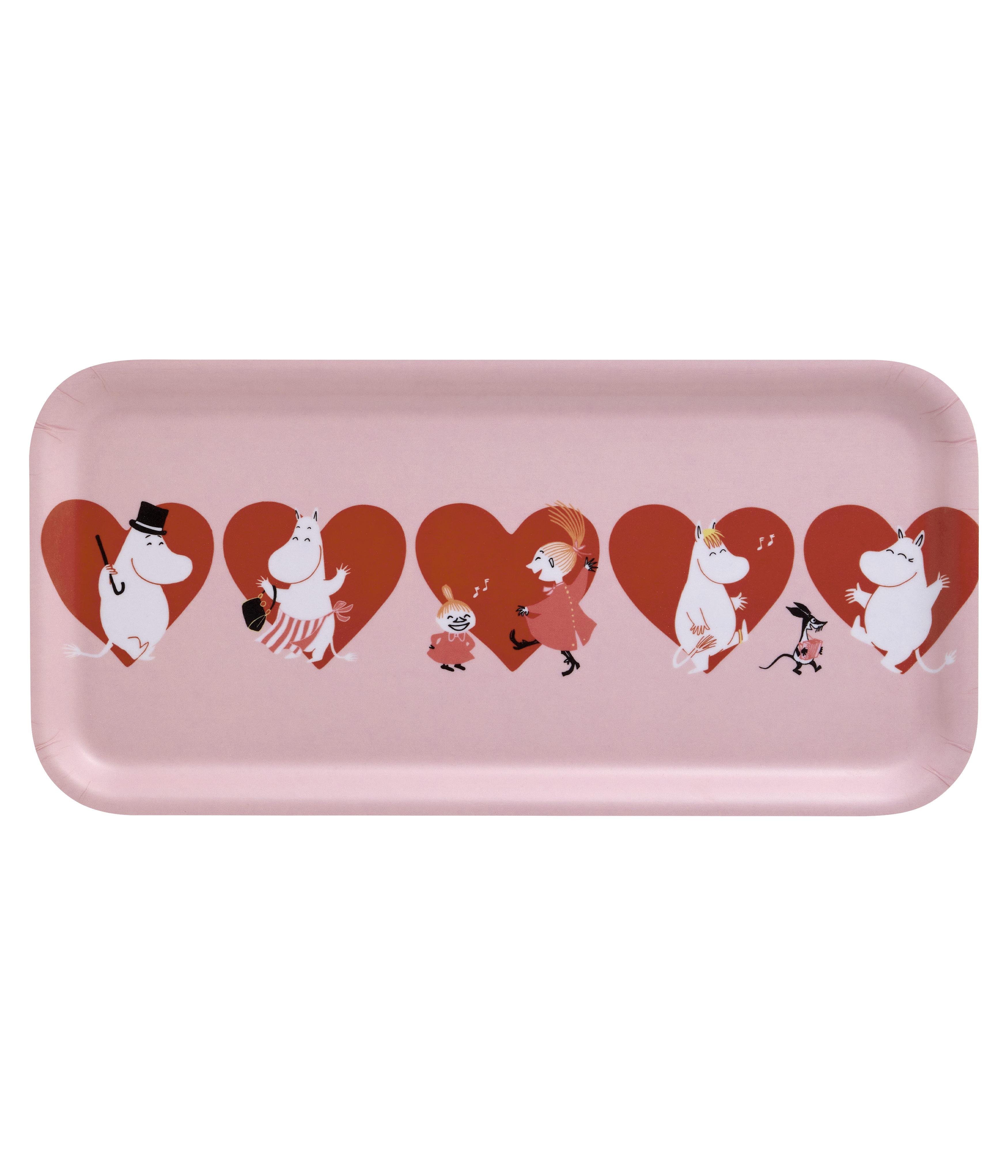 Moomin Tray Heart 27x13 cm
