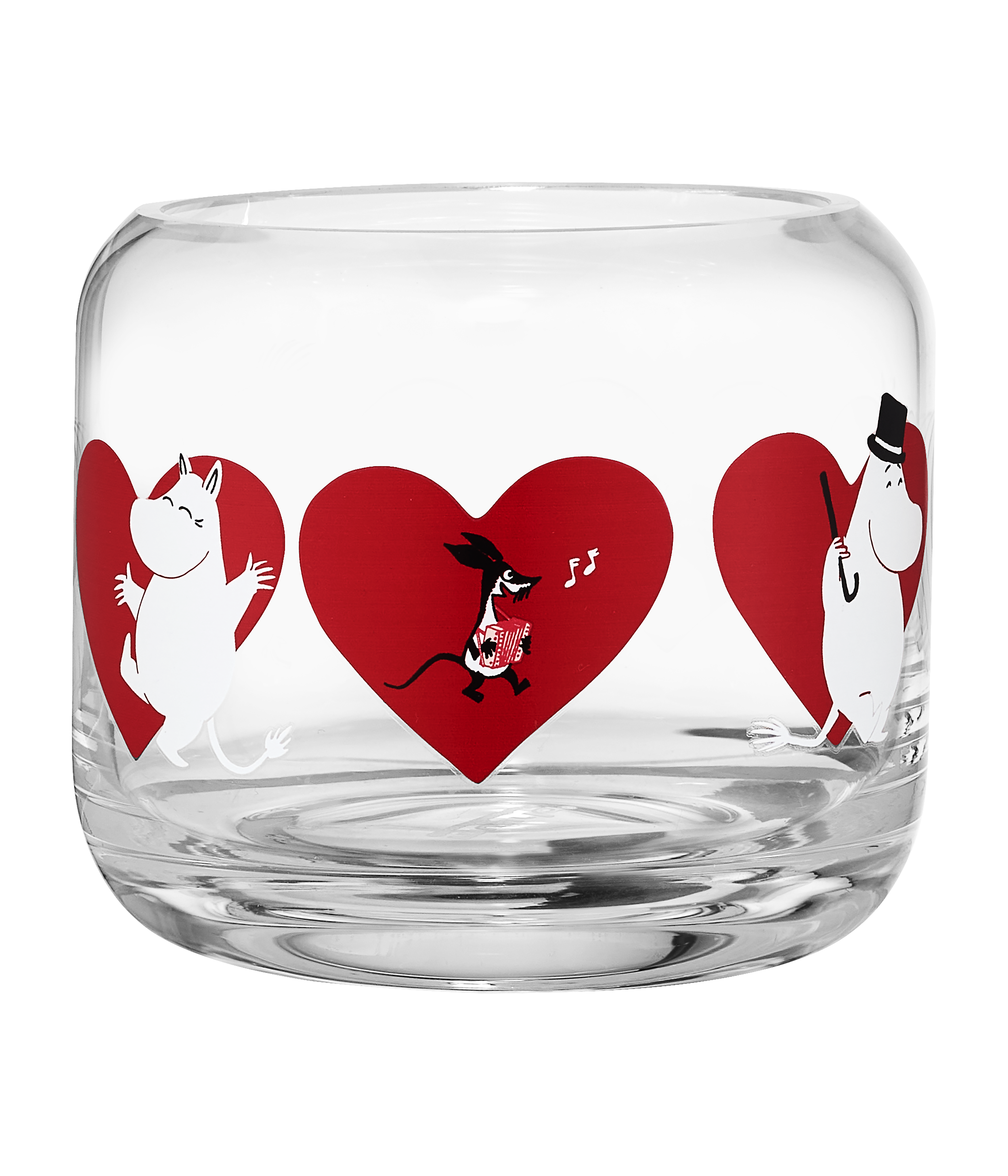 Moomin candle holder/bowl 8 cm - Heart - 4