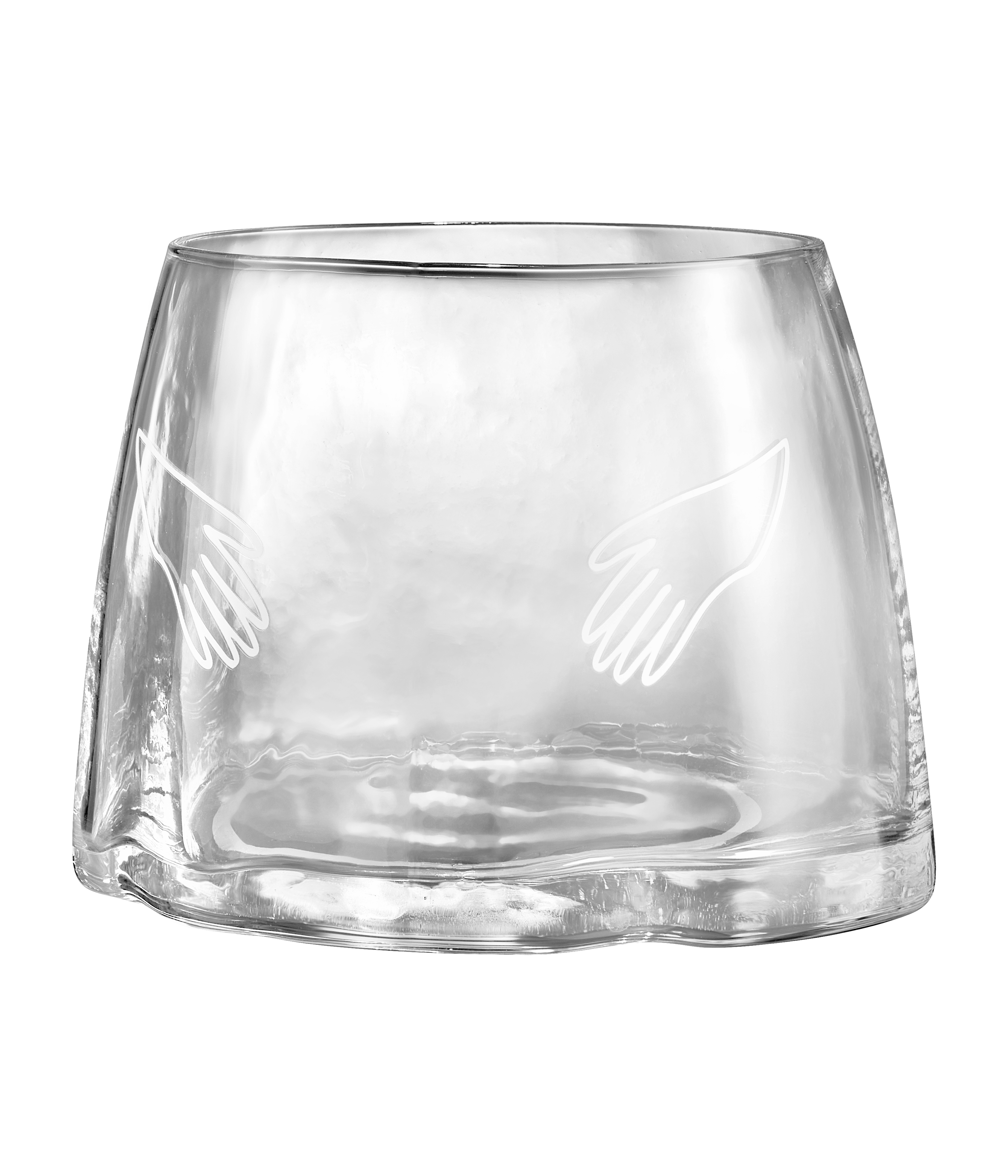 Moomin Glass jar 19,5 cm - Groke - 4