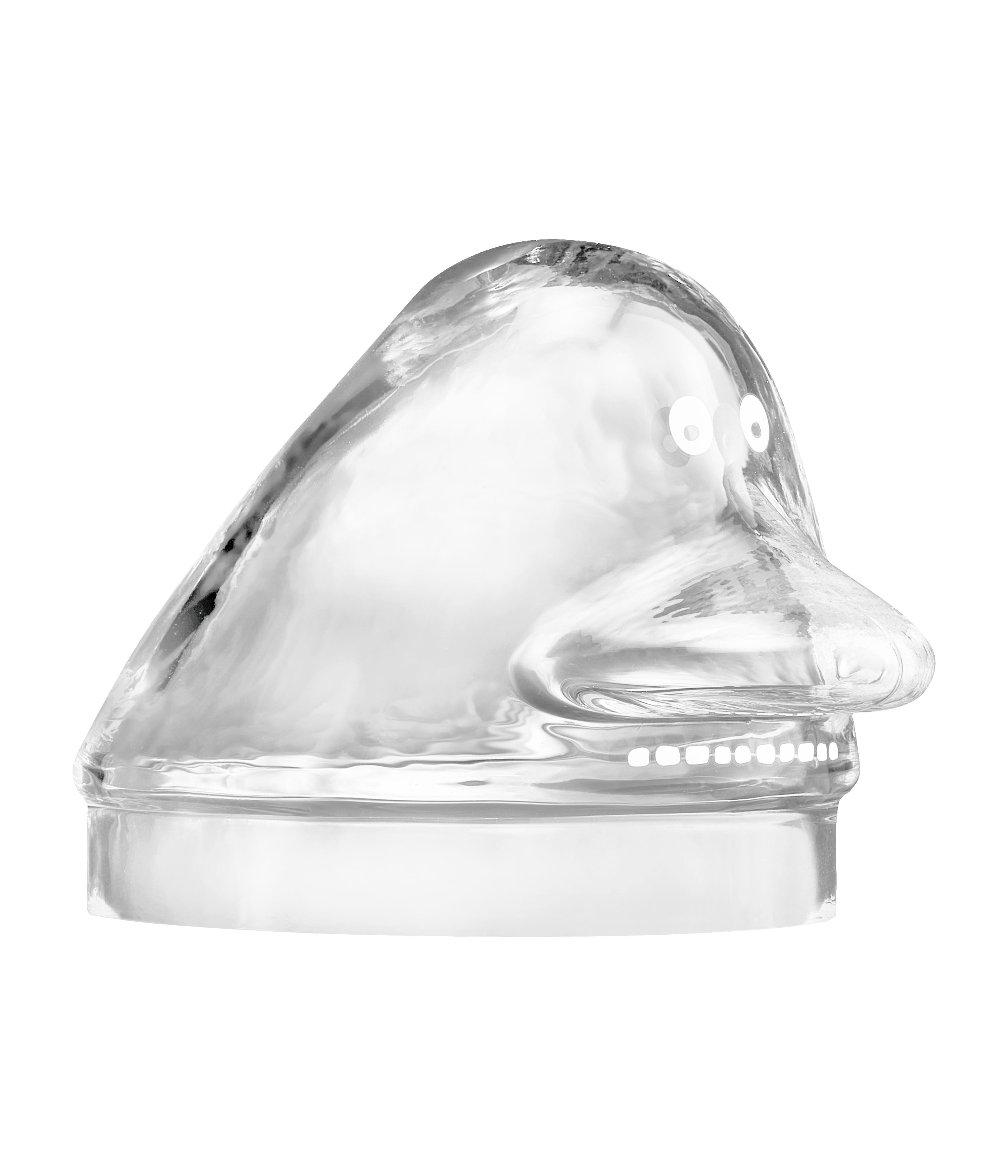 Moomin Glass jar 19,5 cm - Groke - 3