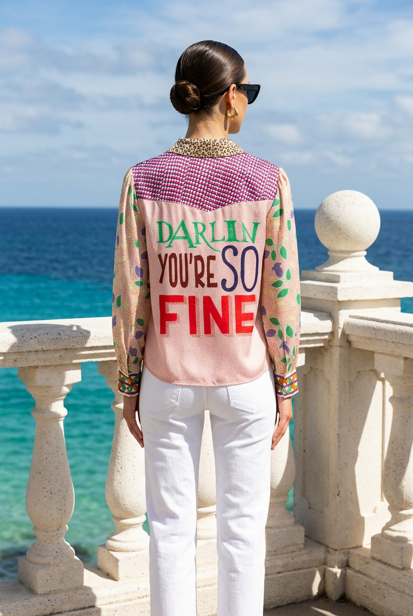 Grace Cropped Shirt - Me369