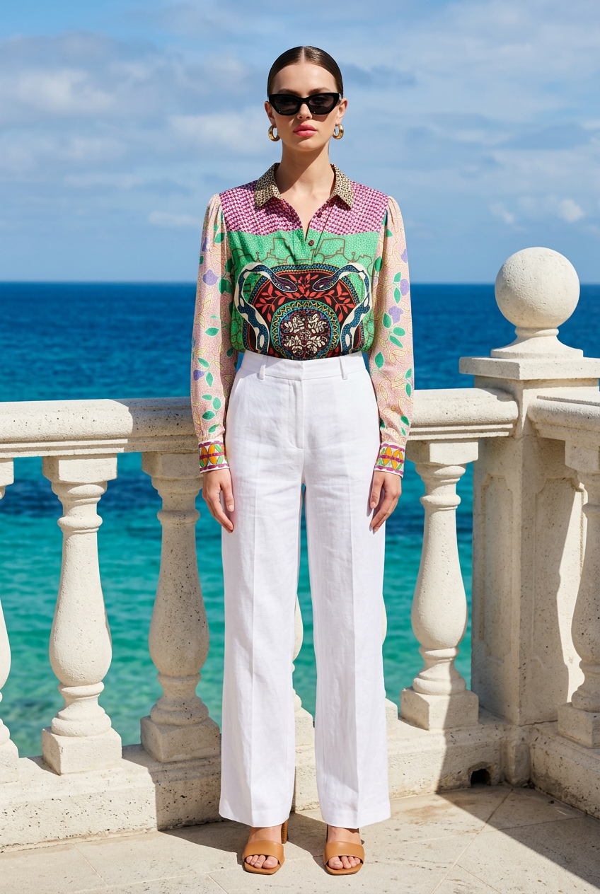 Grace Cropped Shirt - Me369