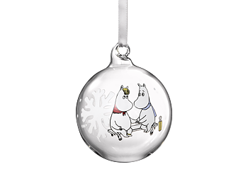 Moomin Christmas ball Snowflake 7 cm