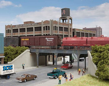 Urban Steel Overpass
