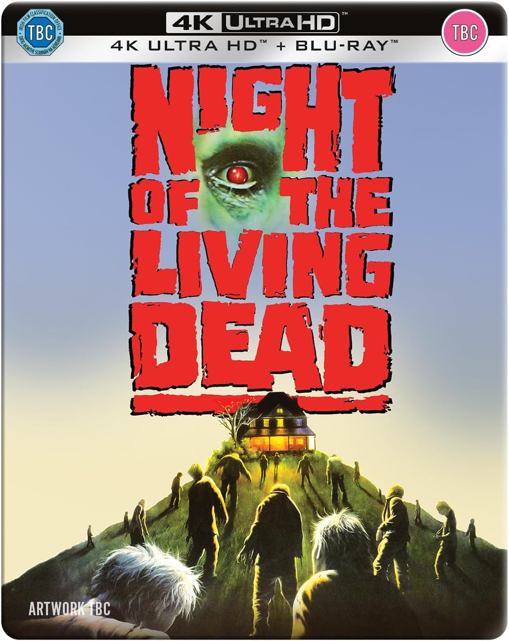 Night of the Living Dead (1990) (Limited Edition Steelbook) (ej svensk text) (4K Ultra HD + Blu-ray)
