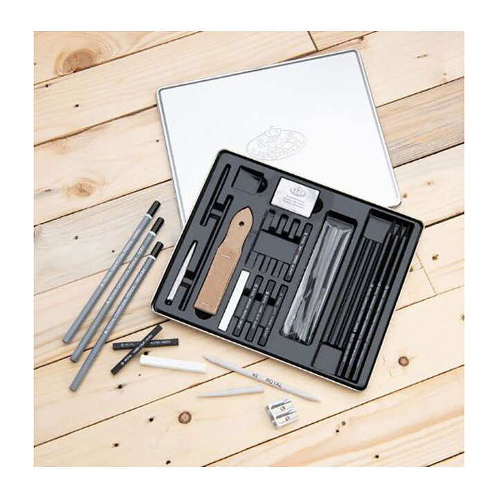 Royal & Langnickel Essentials Charcoal Sketching Art Set