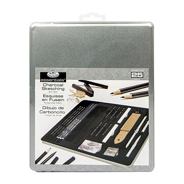 Royal & Langnickel Essentials Charcoal Sketching Art Set