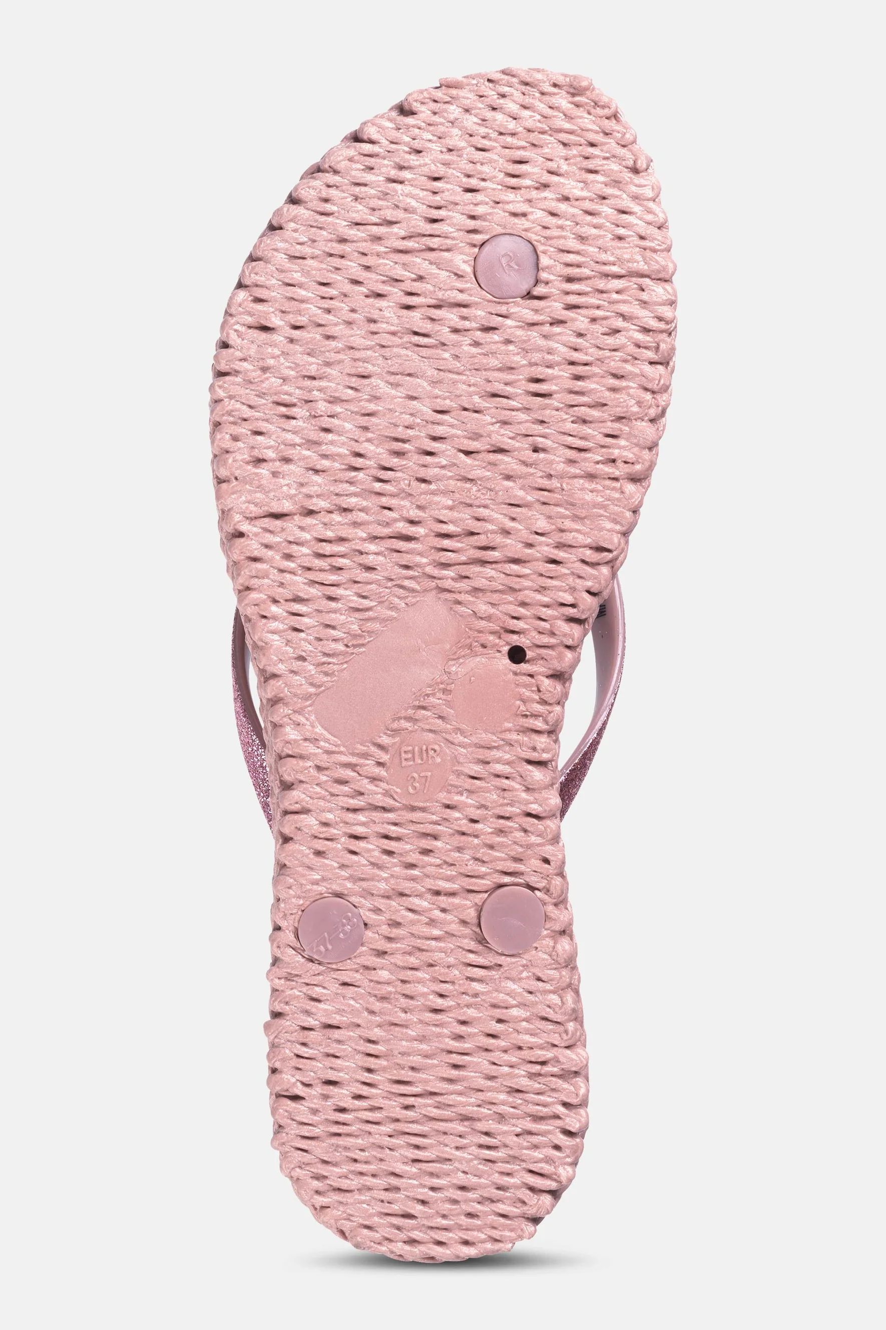 Flip Flop With Glitter - Misty Rose - 5