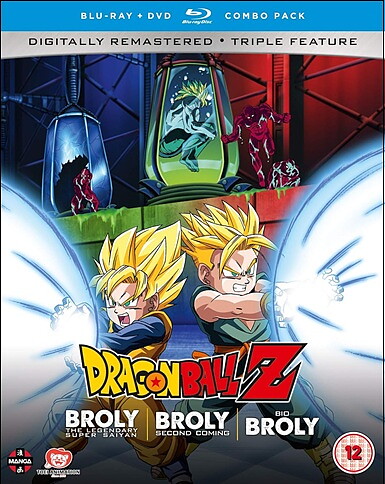 Dragon Ball Z: The Broly Trilogy (BLU-RAY + DVD)