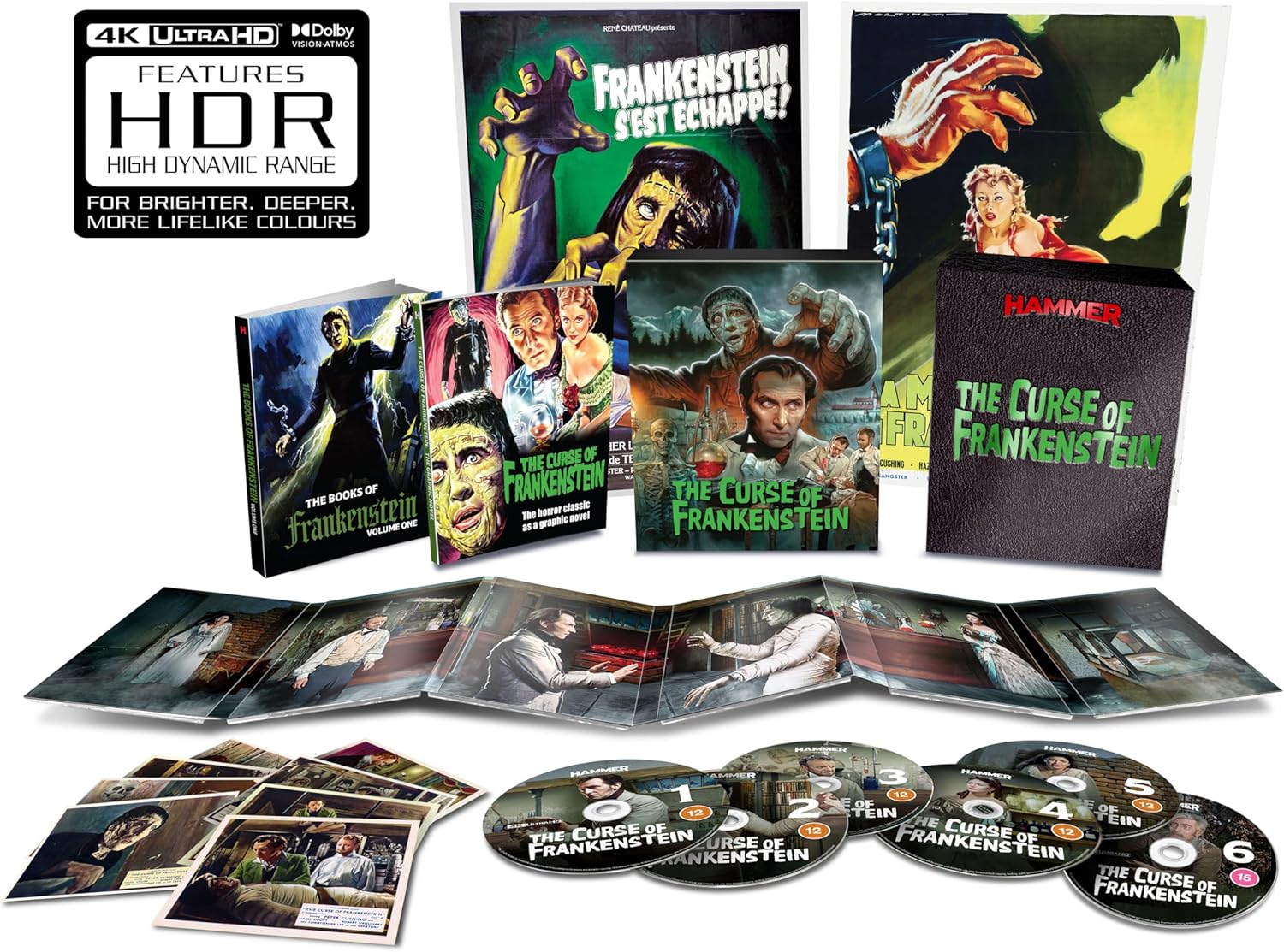 The Curse Of Frankenstein (Limited Edition) (ej svensk text) (4K Ultra HD + Blu-ray) - 3