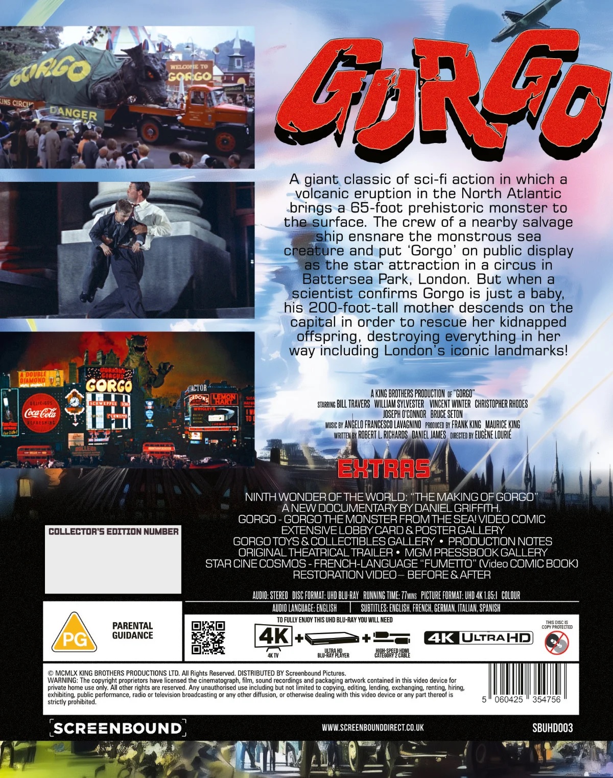 Gorgo (Limited Edition) (ej svensk text) (4K Ultra HD) - 2