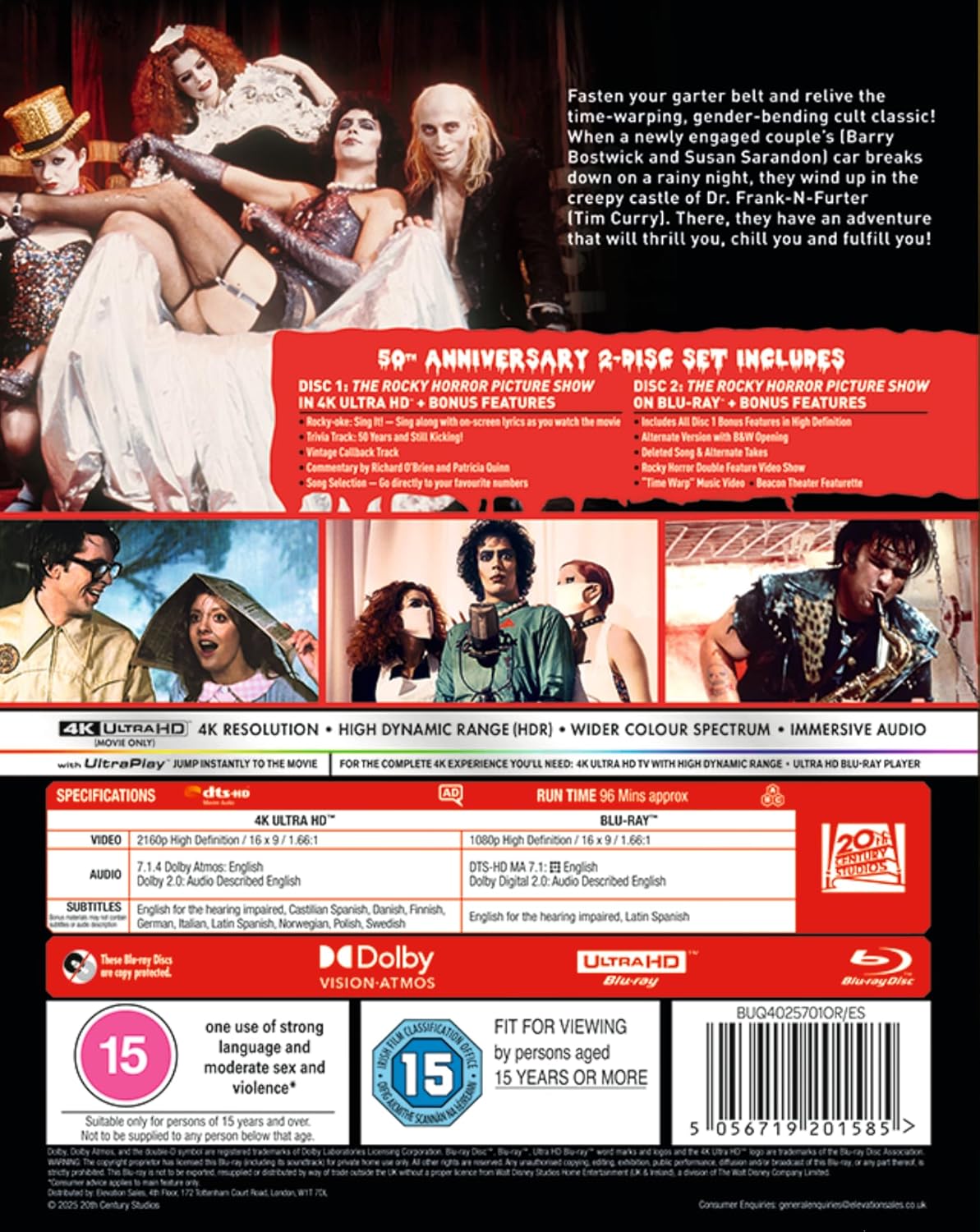 Rocky Horror Picture Show (4K Ultra HD + Blu-ray) - 2