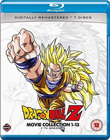 Dragon Ball Z Movie: The Complete Collection - Movies 1-13 + TV Specials (BLU-RAY)