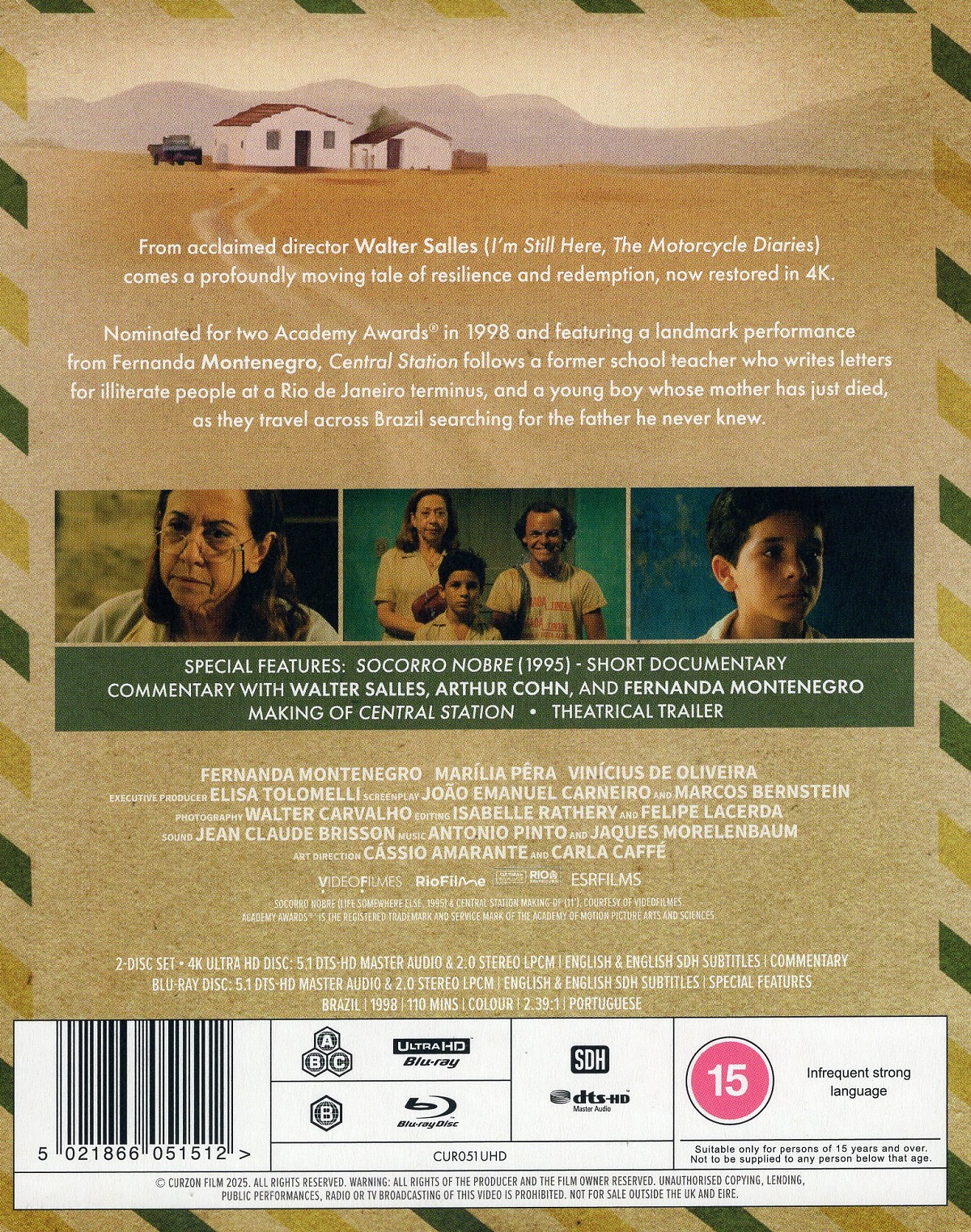 Central Station (ej svensk text) (4K Ultra HD + Blu-ray) - 2