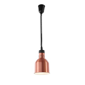 Värmelampa med utdragbar kabel, koppar