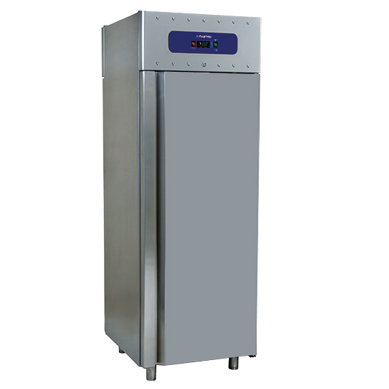 Kylskåp 700 liter i rostfritt stål, GN 2/1, -2 ° / + 8 ° C