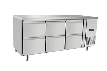 Kylbänk, 6 lådor 420L