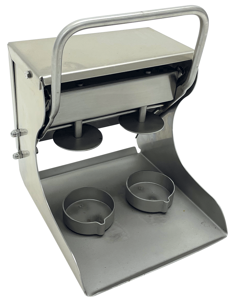 Hamburgerpress manuell 65mm
