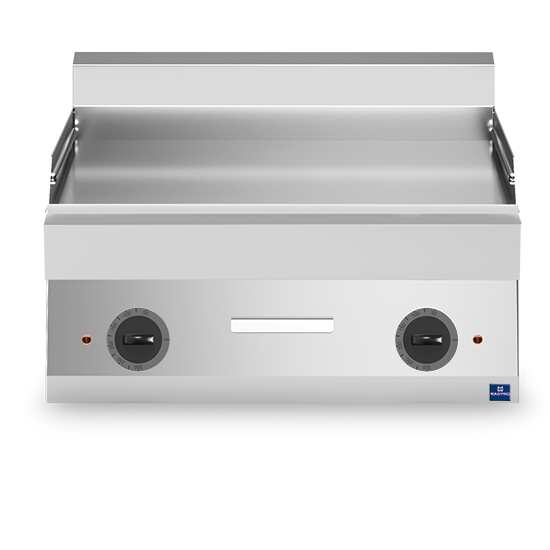 Electric cooking hob, bench model, smooth plate