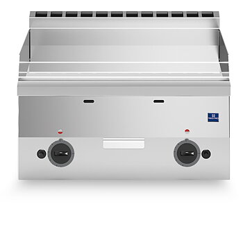 Stekhäll/grill gas, dubbel, slät/räfflad platta