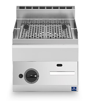 Lavastensgrill, gas, bench model