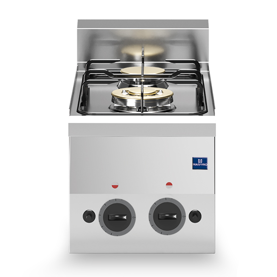 Gas hob, 2 burners