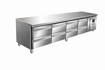 Grillkylbänk med 4x2 lådor&nbsp;