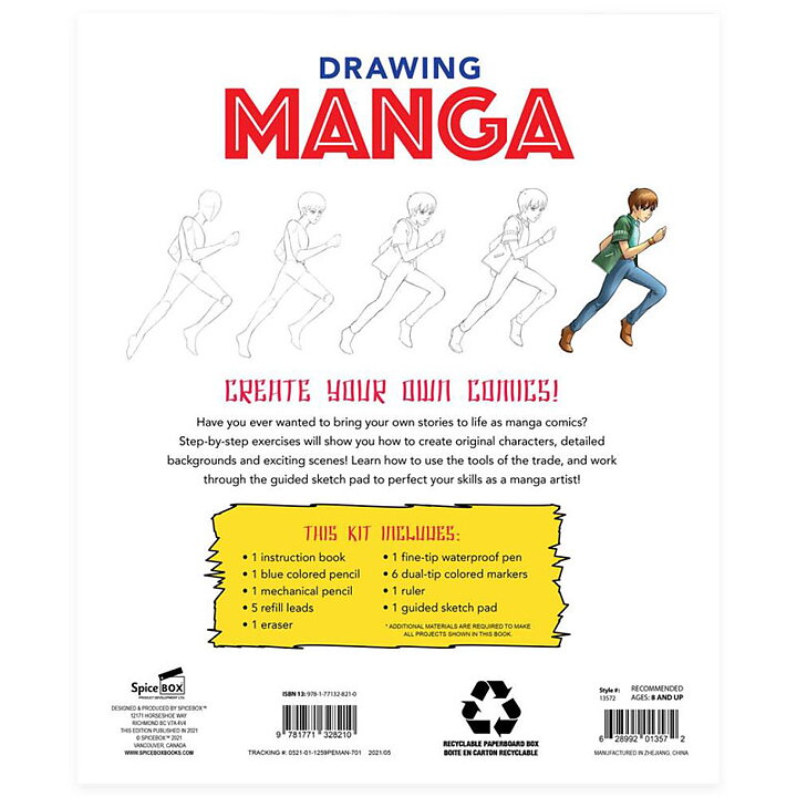 SpiceBox Petit Picasso Drawing Manga