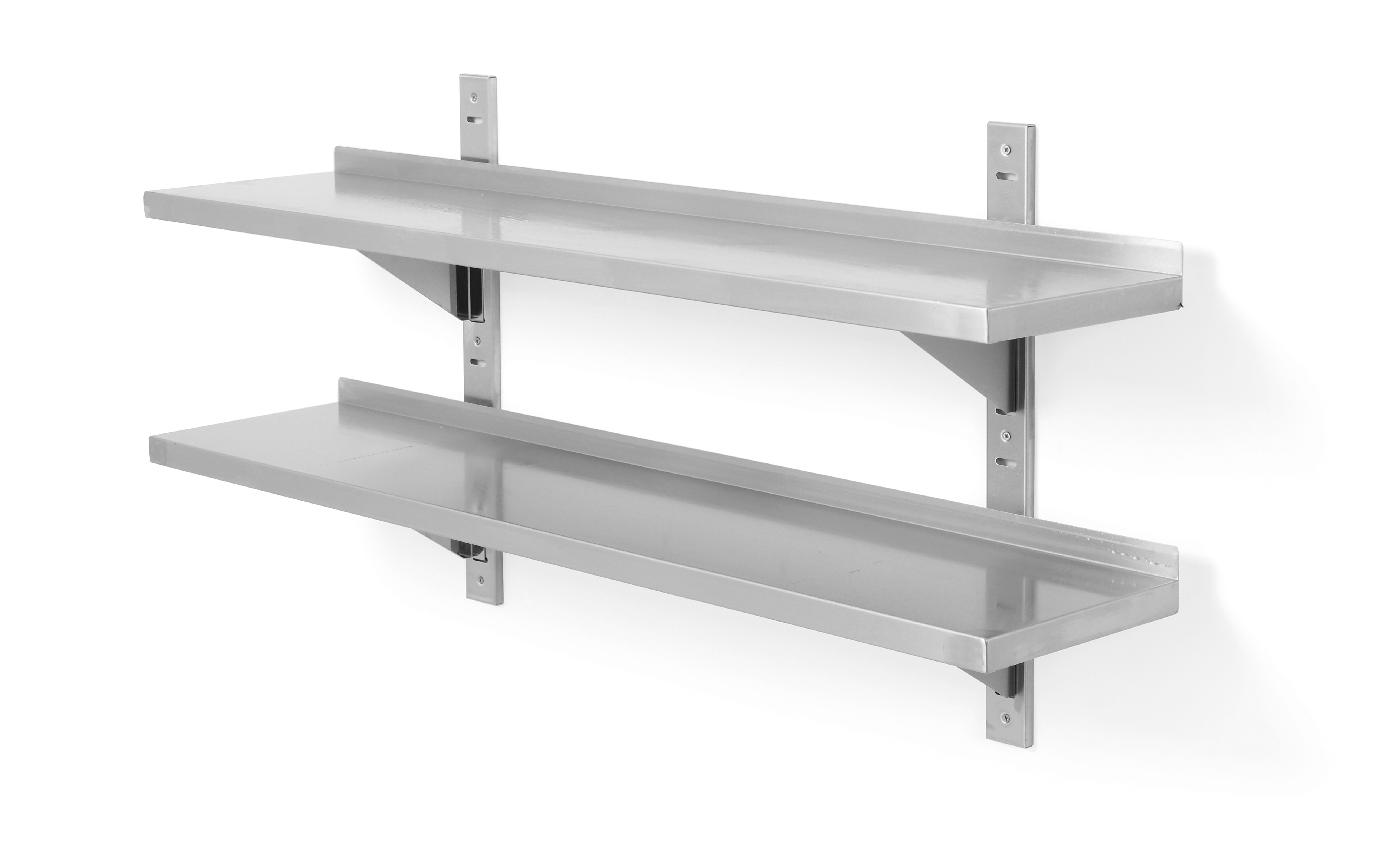 Wall shelf – double depth 300 mm, including brackets - 3