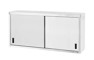 Wall-mounted cabinet with sliding doors, 1200x400x600 mm