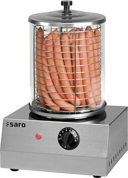 Hot dog heater with  glass container modell CS-100
