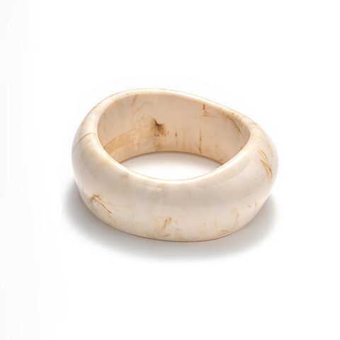 Bangle bracelet Chunky Bone