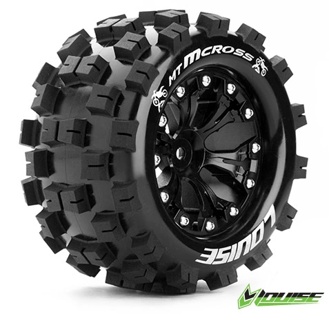 Louise L-T3274B Tire & Wheel MT-MCROSS 2,8" Black 0-Offset (2)
