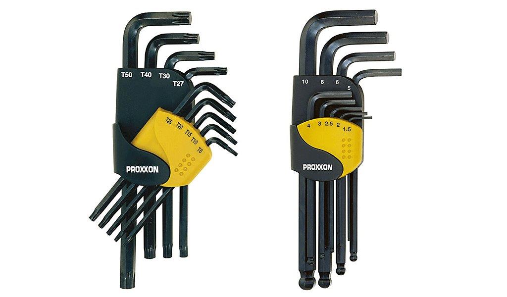 Proxxon Set of angled allen keys 1,5 - 10 mm (9-piece) 