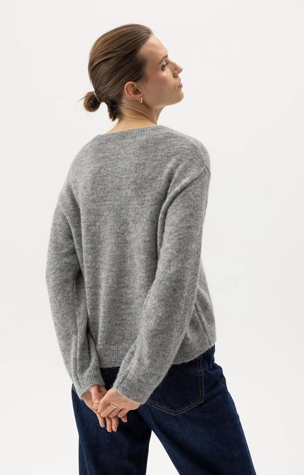 Elizabeth Crew - Grey Melange - Holebrook