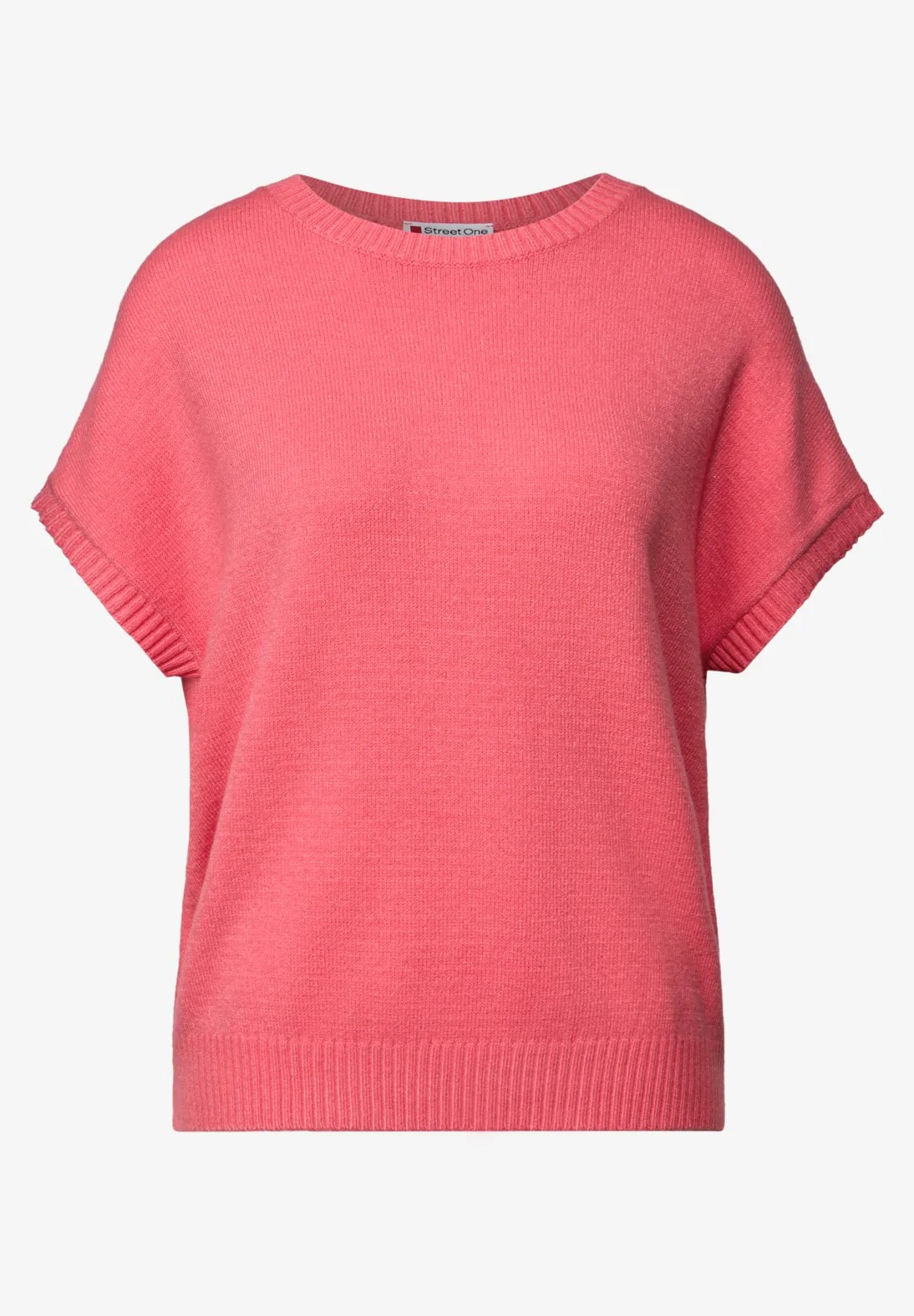 Cosy Sleeveless Sweater - Almond Coral - Street One - 4
