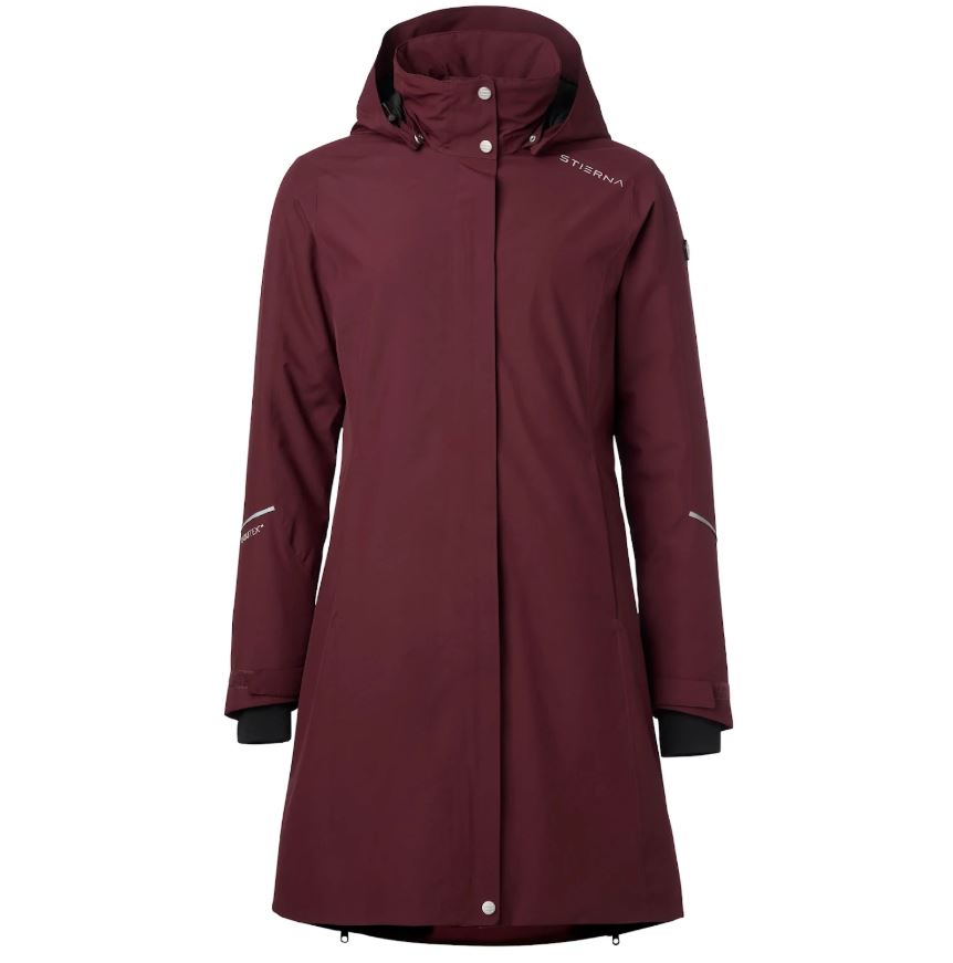 Stierna Stella Short Winter Coat - Merlot