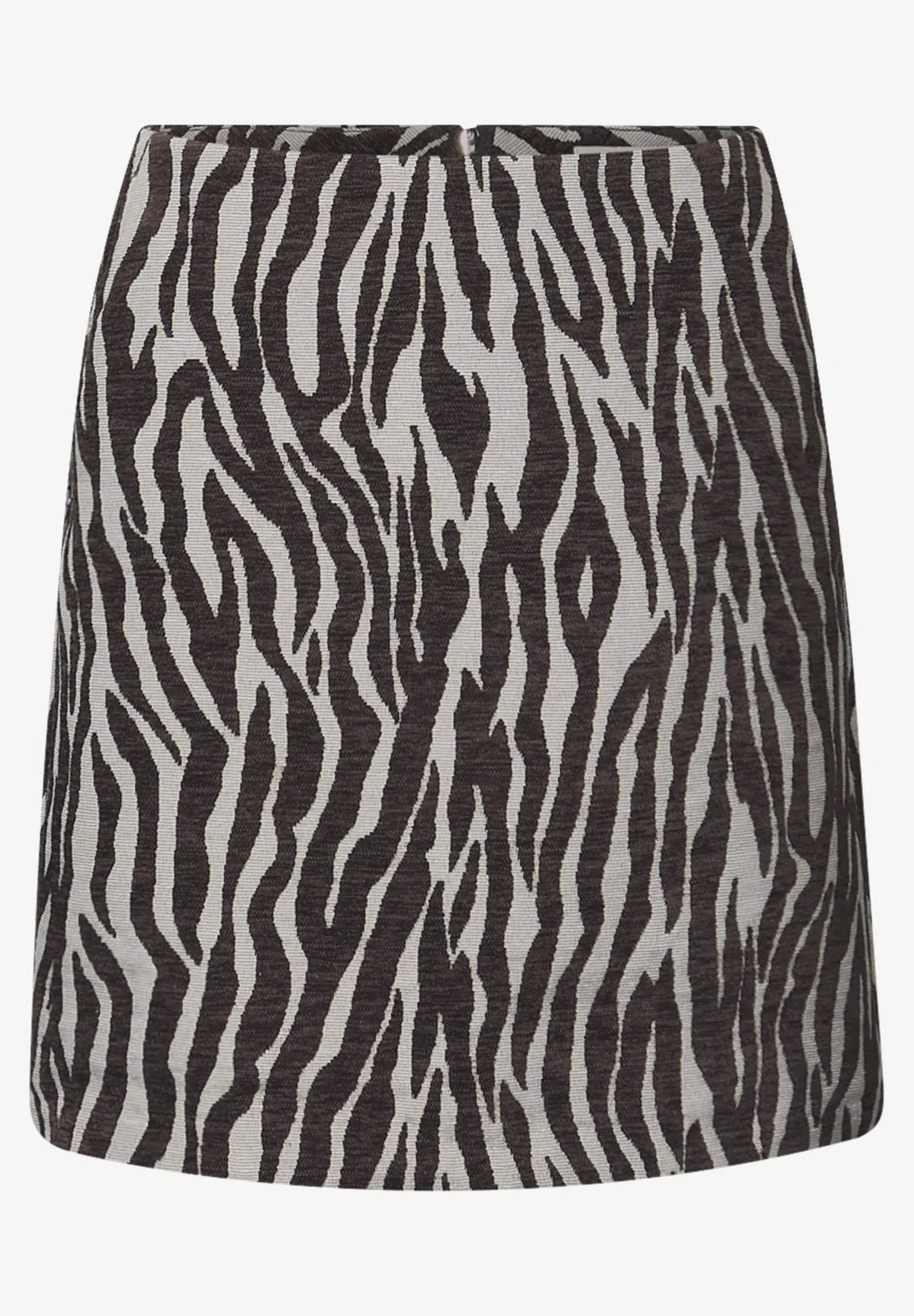 Maja Zebra Jacquard Skirt - Street One