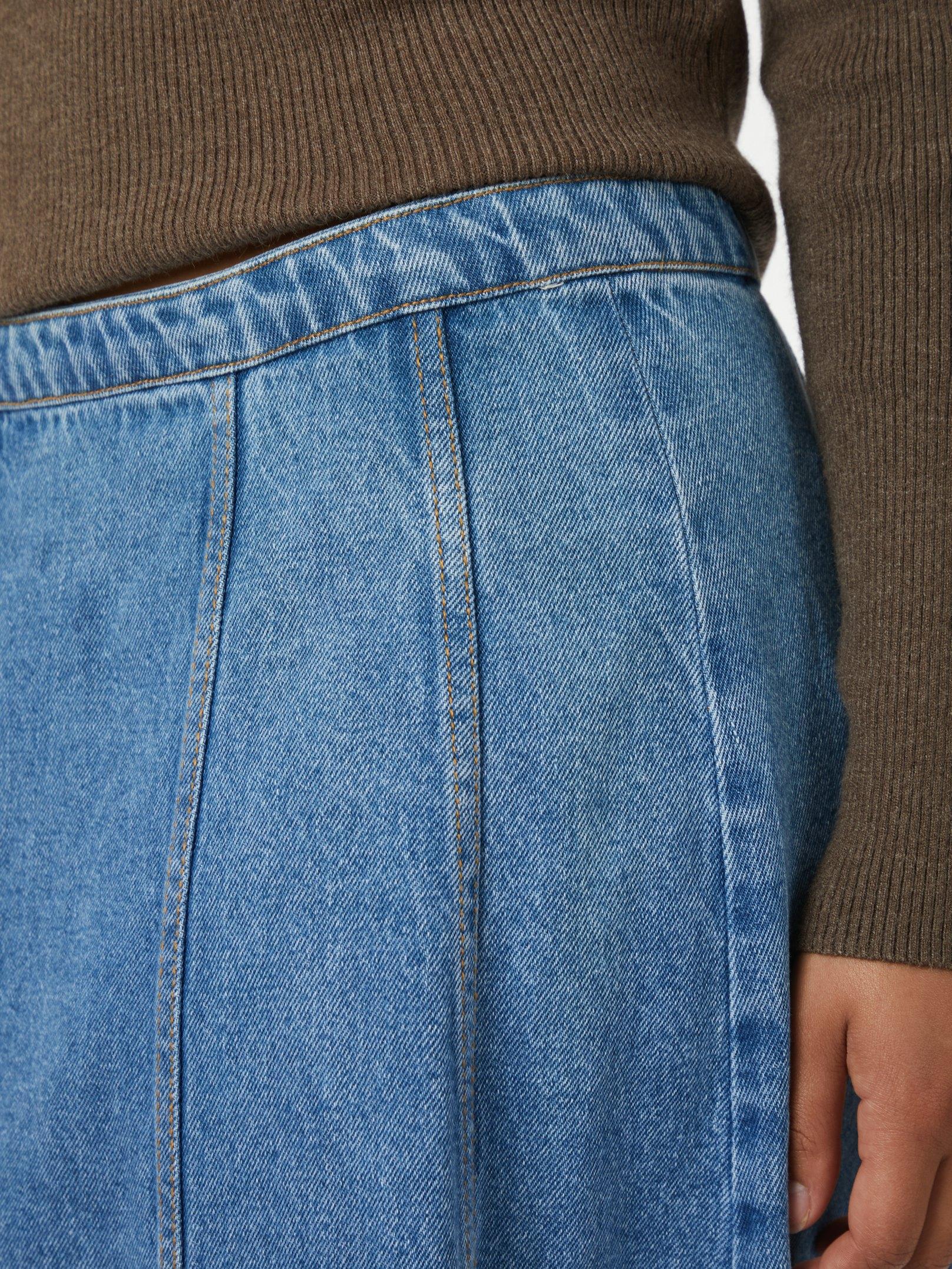 Raya Denim Skirt Vintage Blue - 6