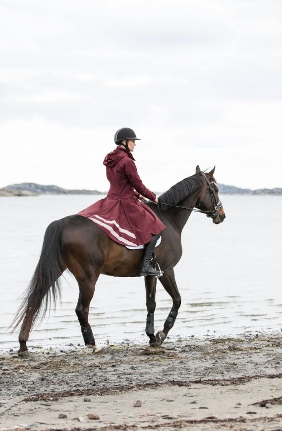 Stierna Nova Rain Coat - Merlot